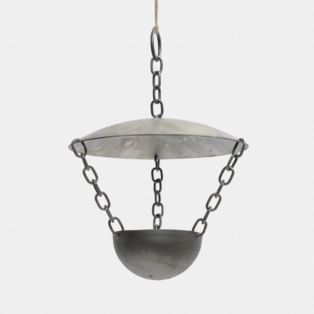 English Metal Chain Bird Feeder