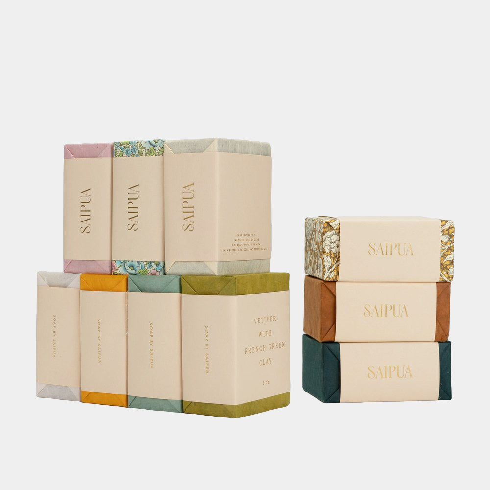 Saipua Vetiver and French Green Clay Soap