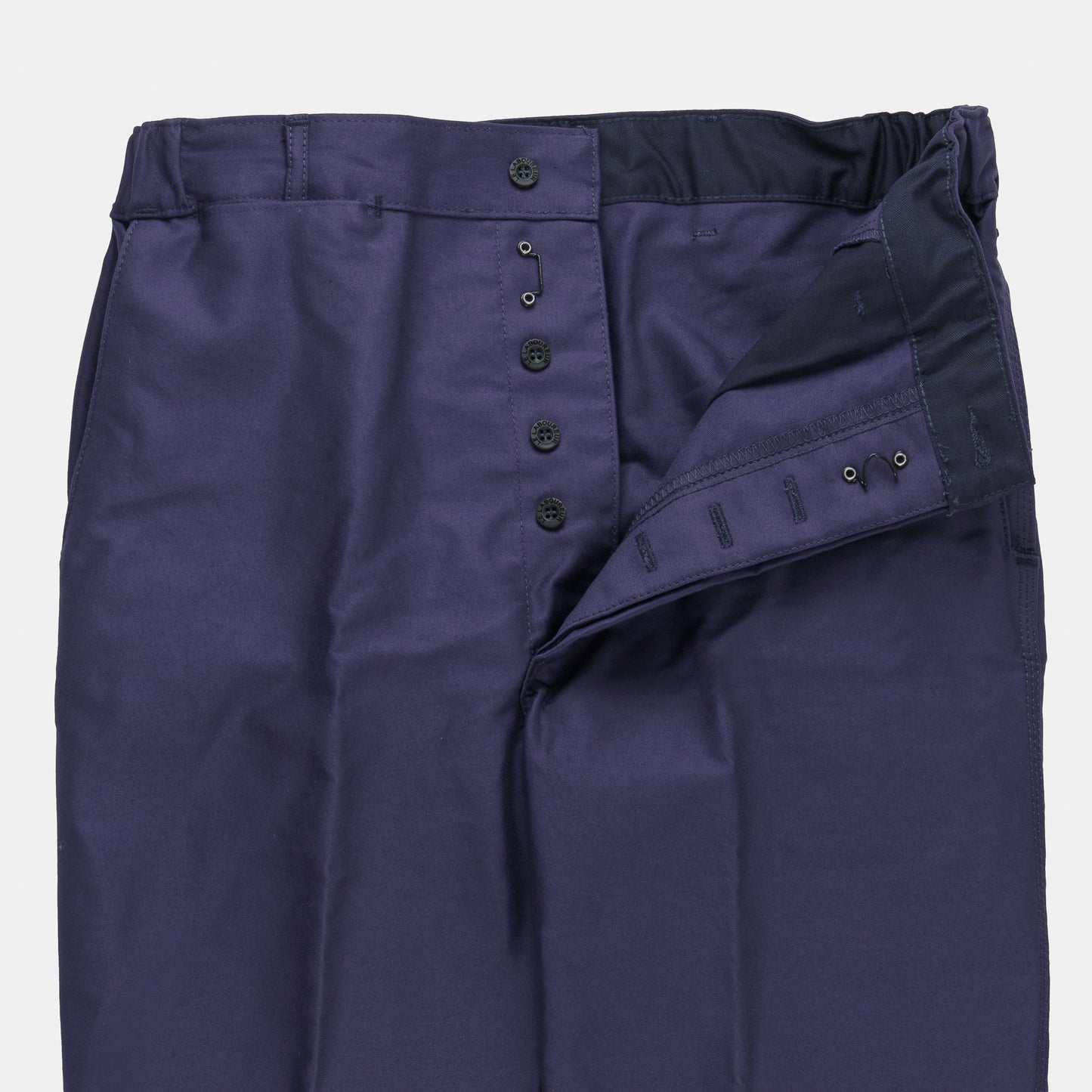 Le Laboureur French Moleskin Work Pant in Navy