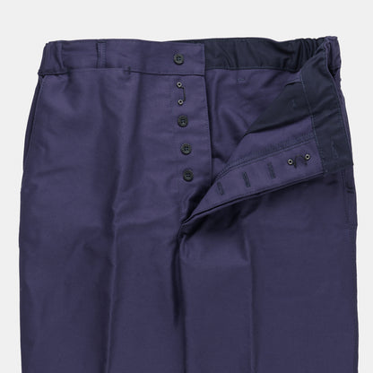 Le Laboureur French Moleskin Work Pant in Navy