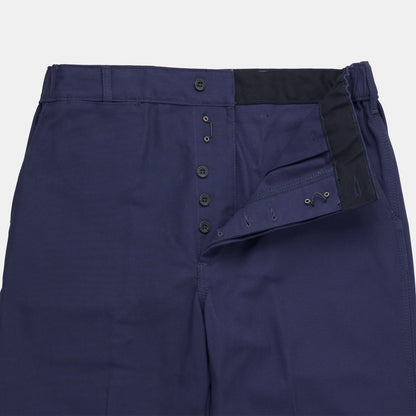 Le Laboureur French Cotton Work Pant in Navy