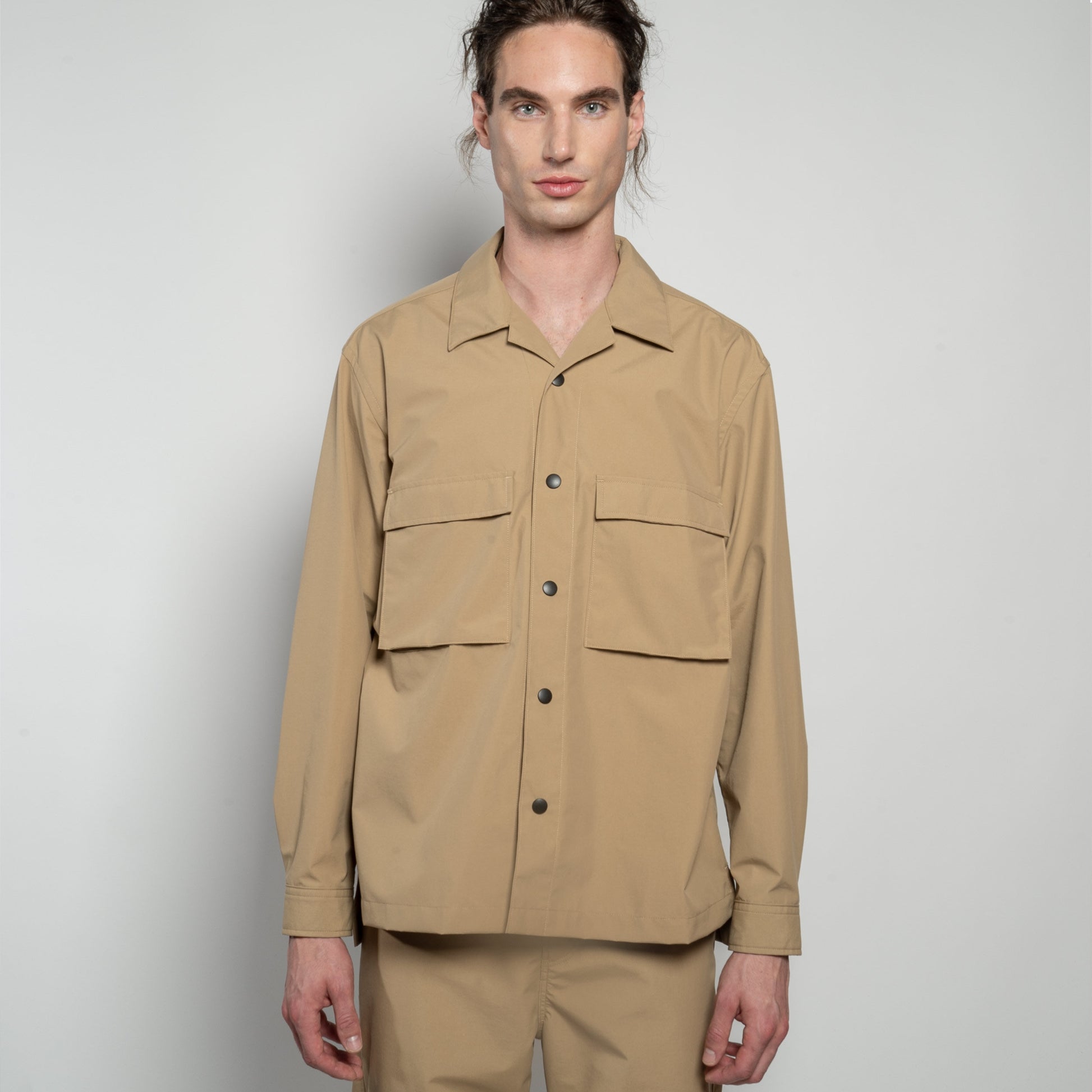 3L Waterproof Work Shirt in Shitake