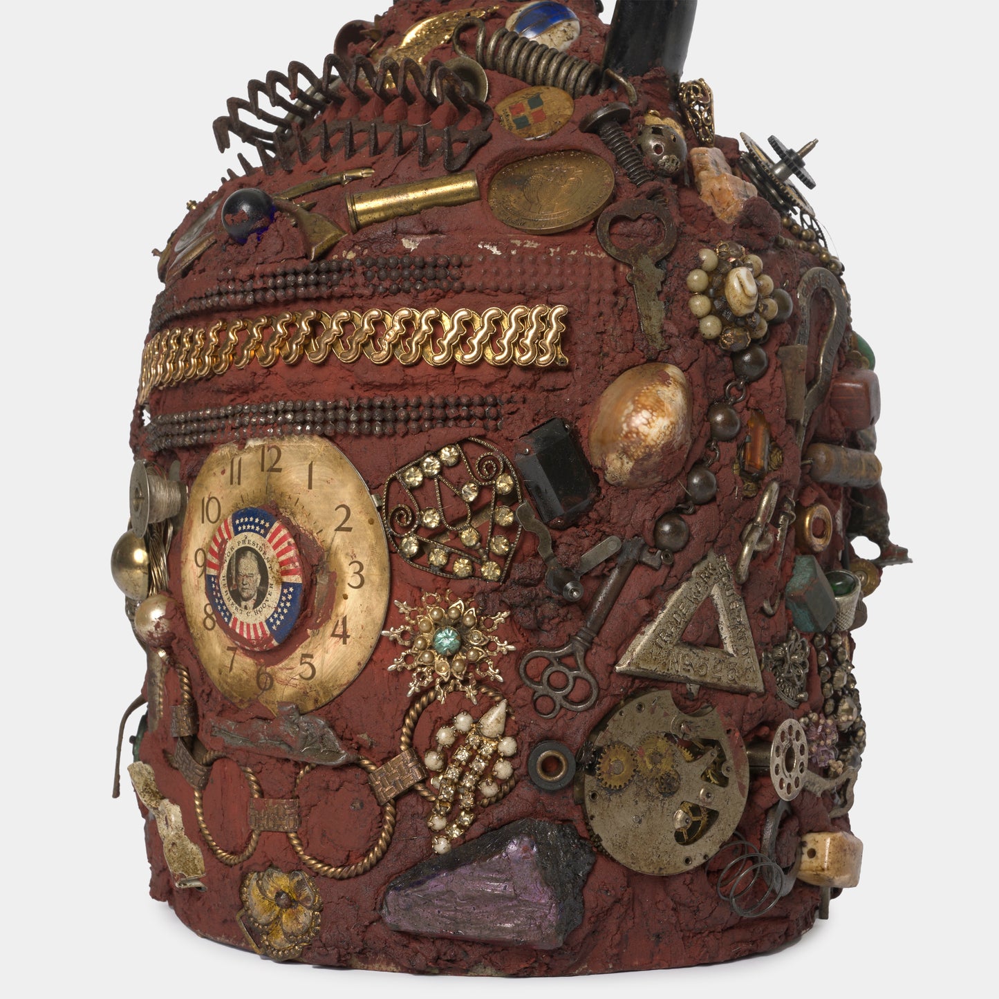 Antique Folk Art Memory Jug
