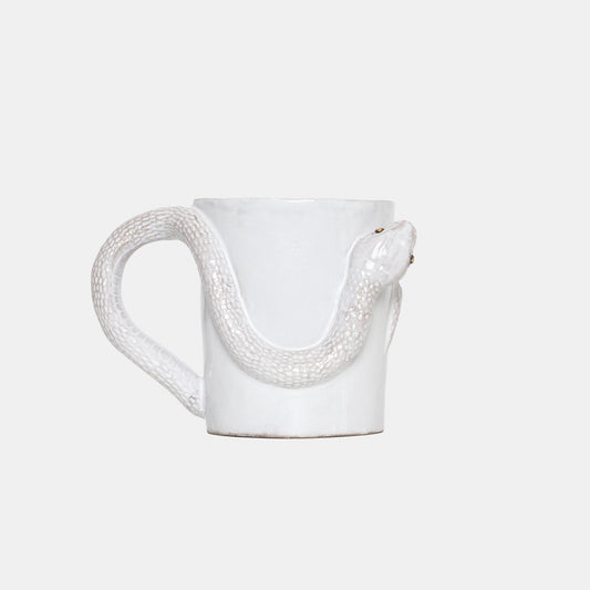 Astier de Villate Snake Cup with Golden and Black Eyes