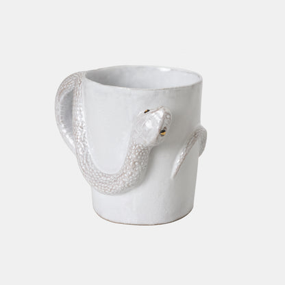 Astier de Villate Snake Cup with Golden and Black Eyes
