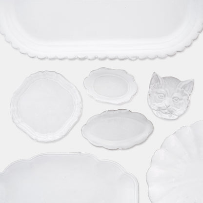 Astier de Villatte Small Auguste Plate