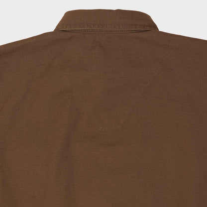 Washed Cotton Gardening Smock No. 2 in Bark