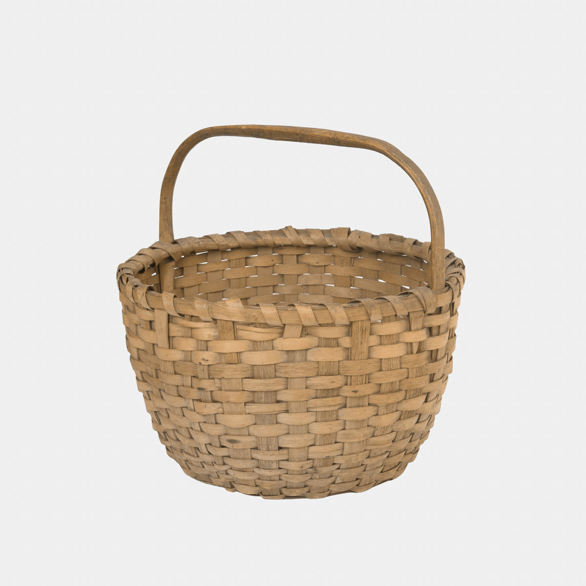 Antique Woven Egg Basket