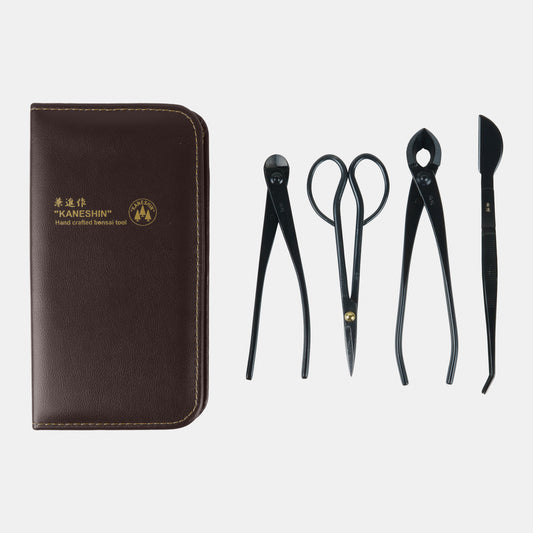 Kaneshin Japanese Beginners Bonsai Tool Set - 4 Piece