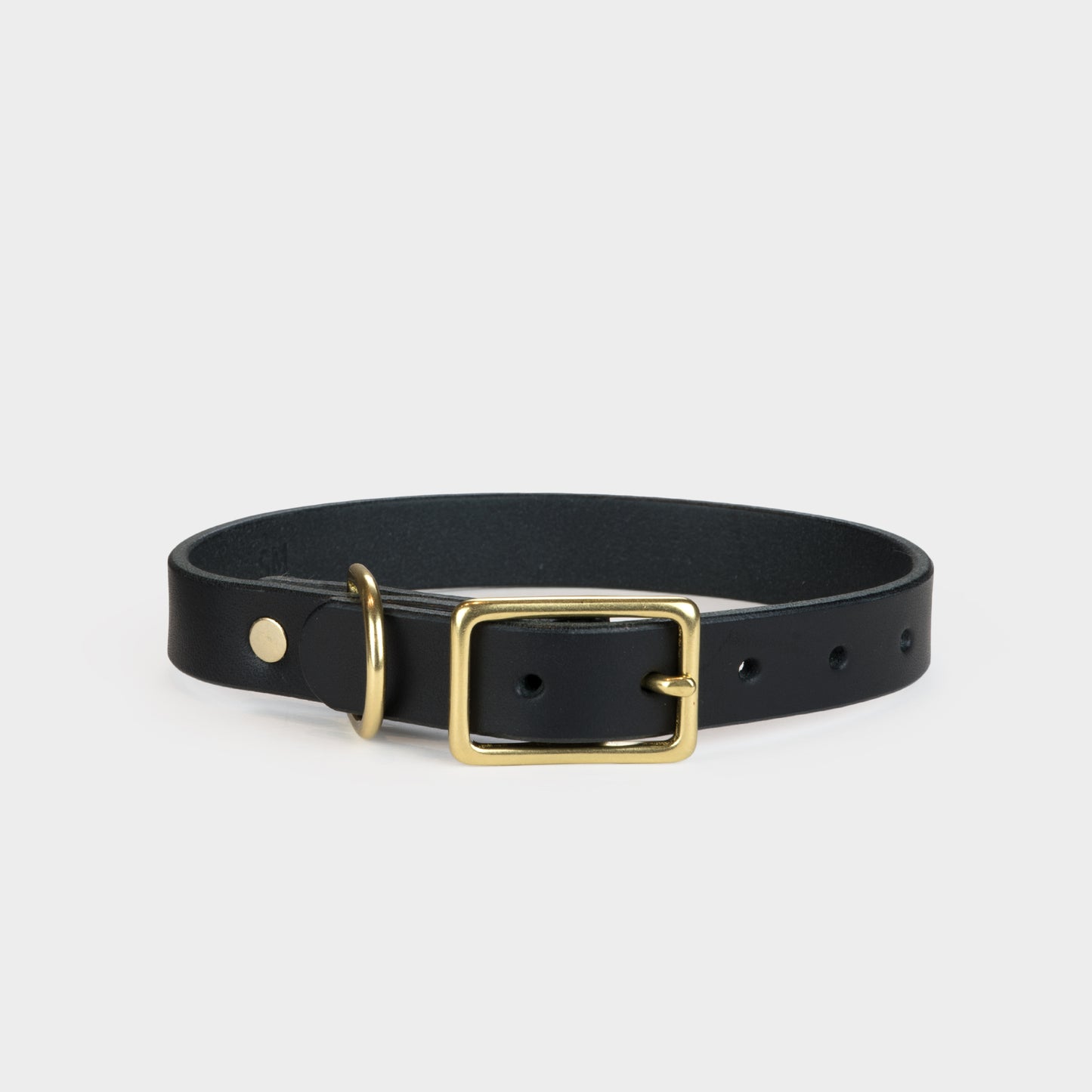 Italian Leather Dog Collar