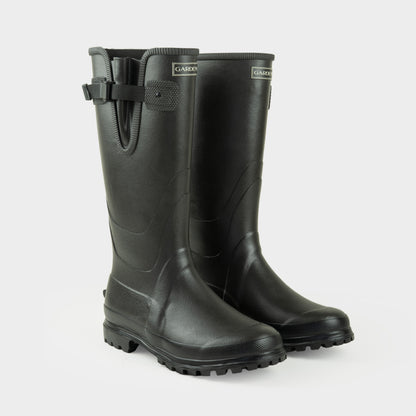 Tall Rubber Garden Boot in Black