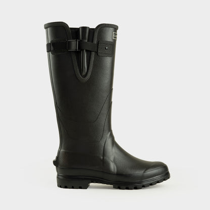 Tall Rubber Garden Boot in Black