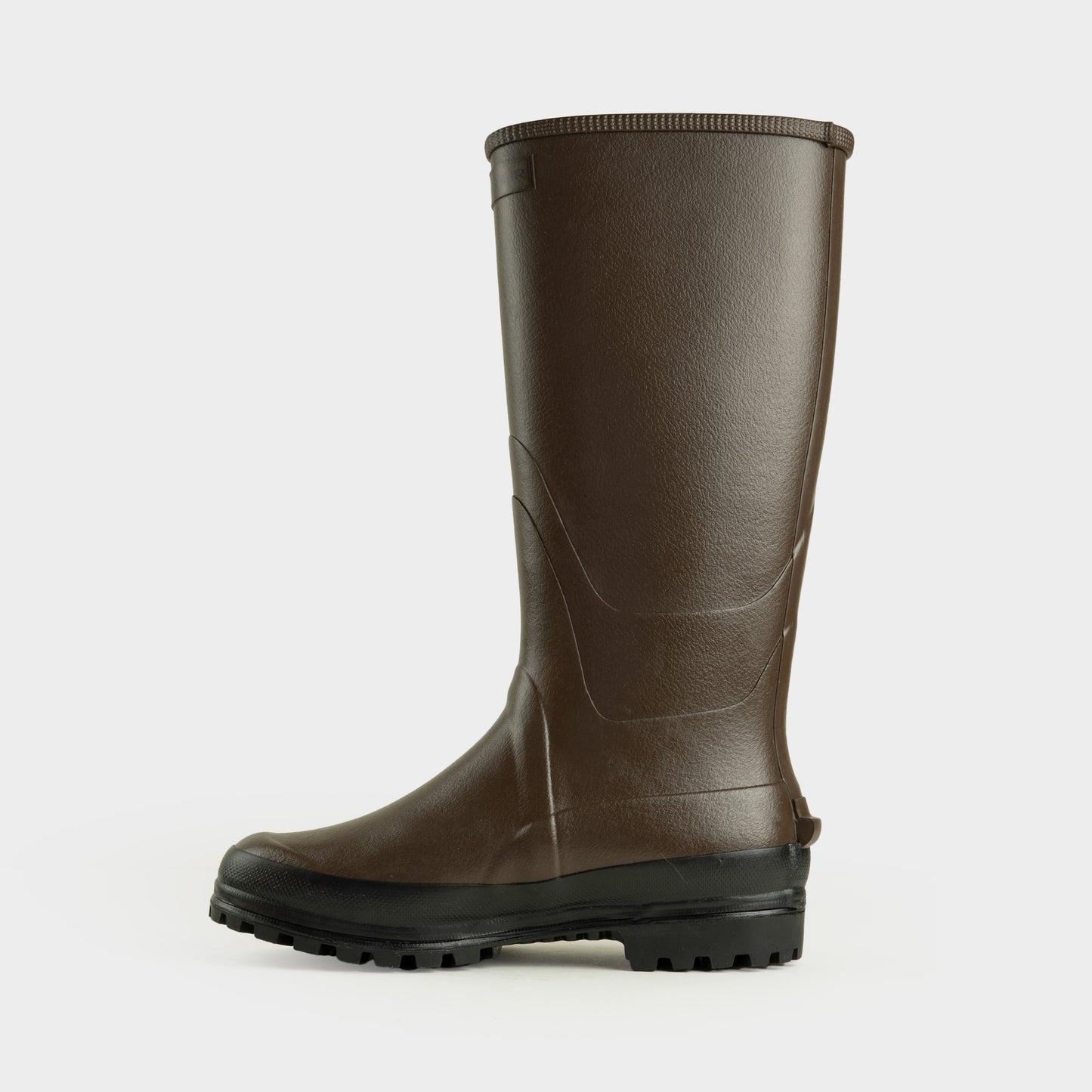 Tall Rubber Garden Boot in Brown