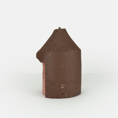 Brutalist Birdhouse- Suspended Cone- 1" Entrance