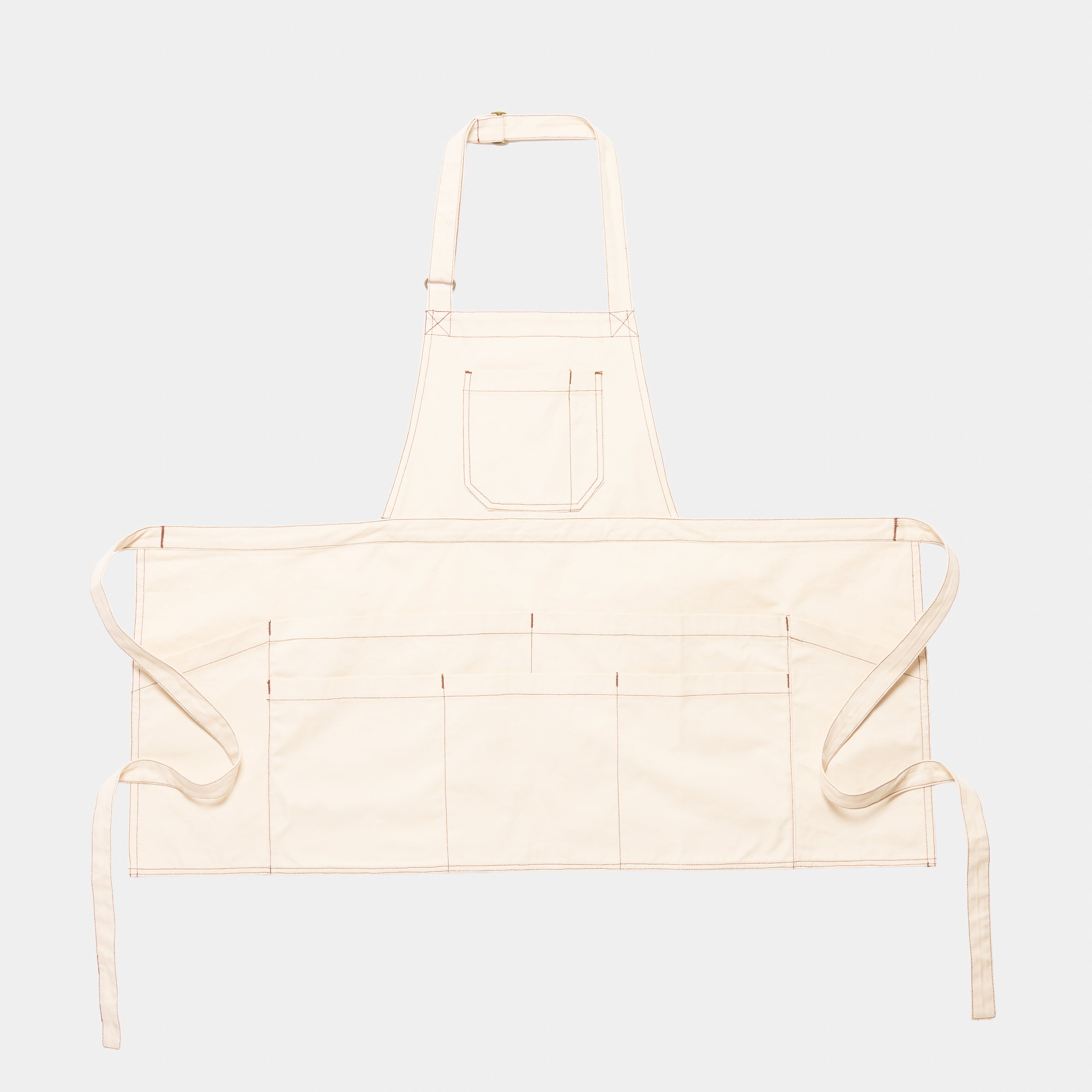Work Apron in Natural