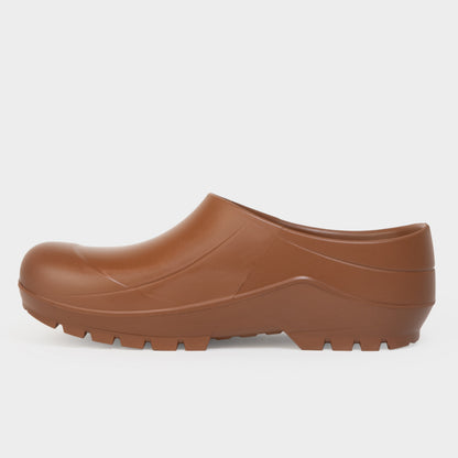 Italian Garden Clogs in Caramel