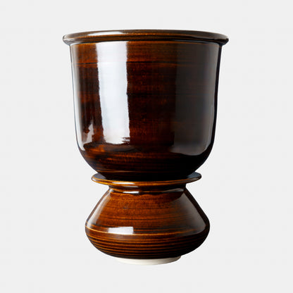 Ceramic Planter with 4" Pedestal/Vase