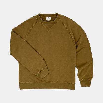 Classic Crewneck Sweatshirt in Stonewashed Scout