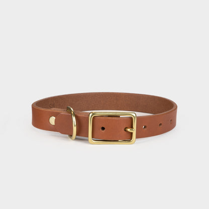 Italian Leather Dog Collar