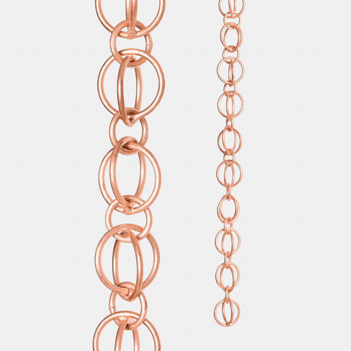 Copper Loop Rain Chain