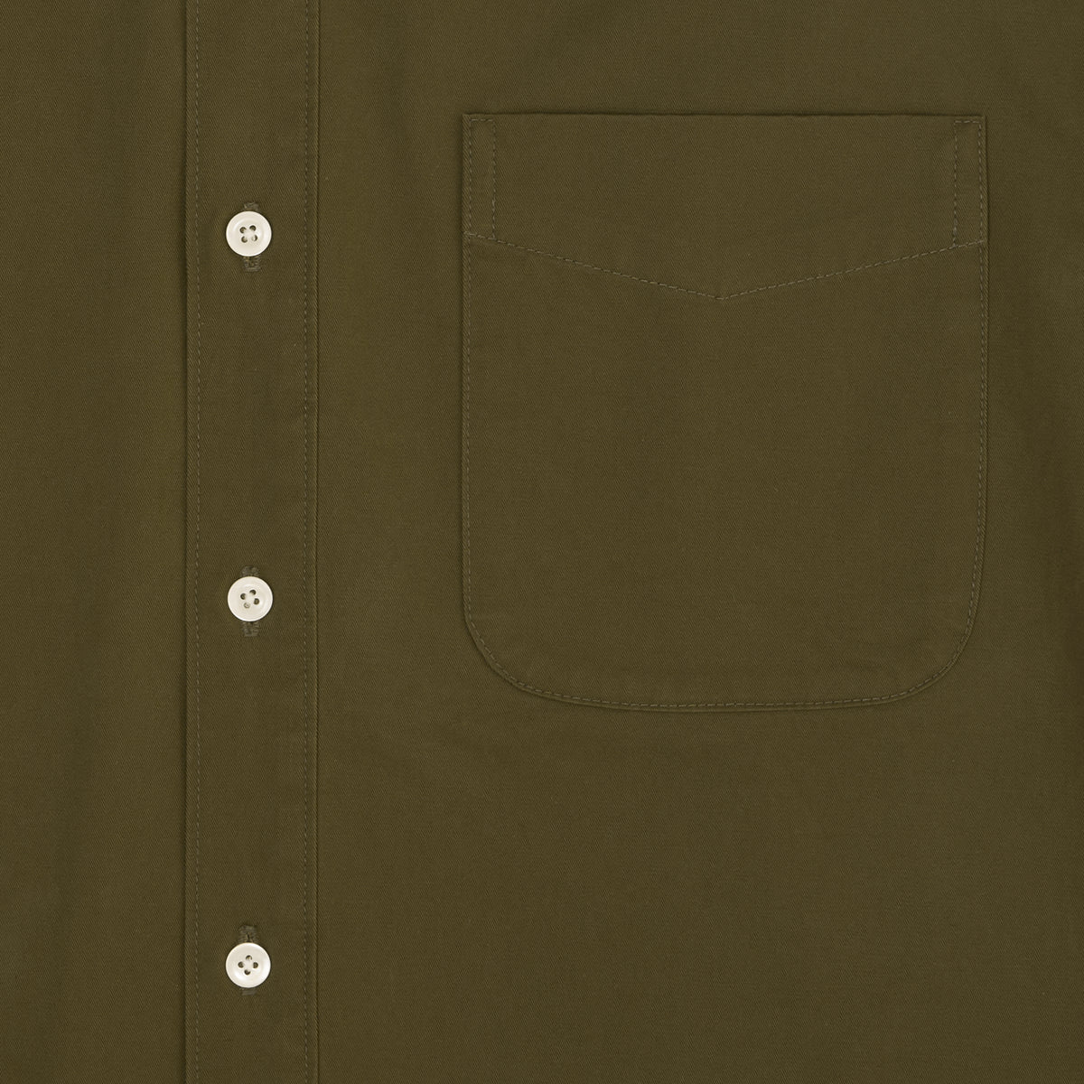 Cotton Classic Work Shirt in Olive