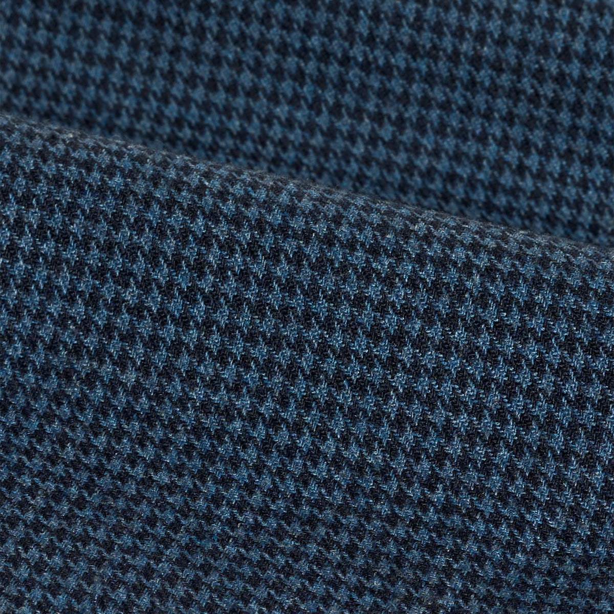 Houndstooth Gardening Chemise in Indigo