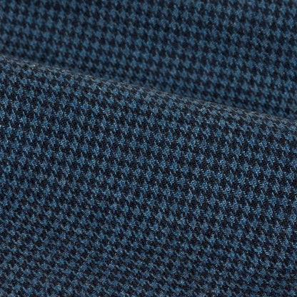 Houndstooth Gardening Chemise in Indigo
