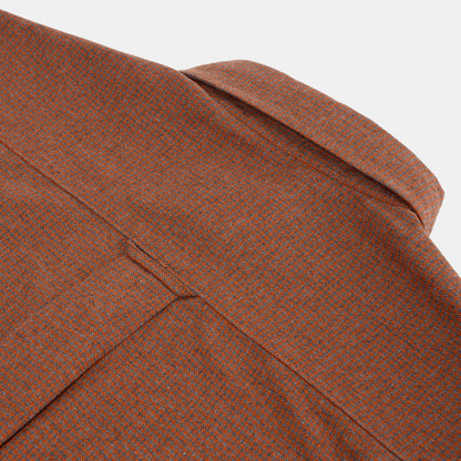 Houndstooth Gardening Chemise in Persimmon