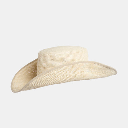 Crushable Toquilla Straw Garden Hat