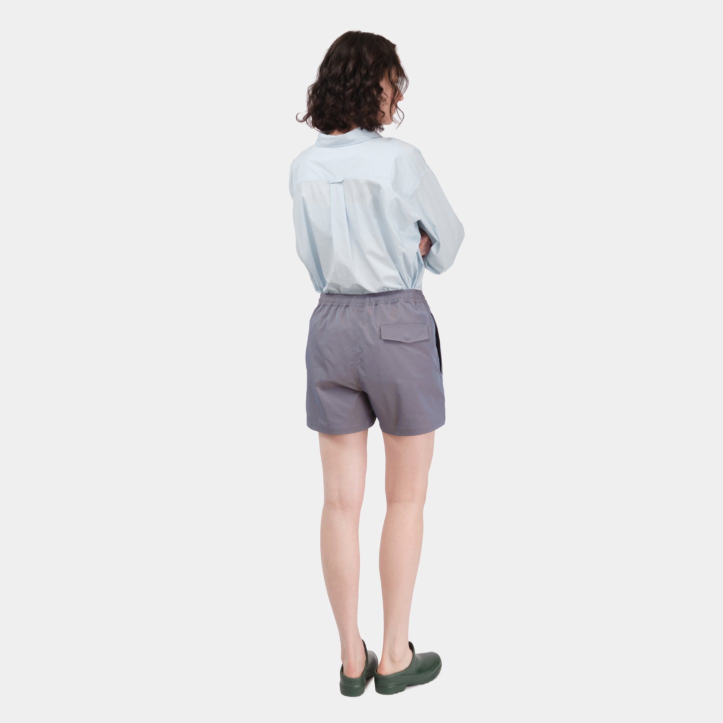 Iridescent Sport Short in Dragonfly