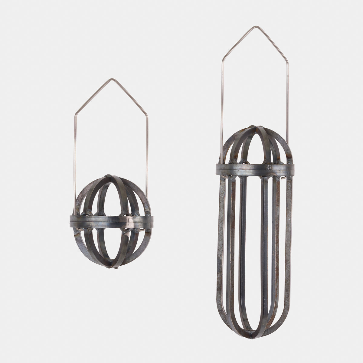 English Metal Hanging Suet Ball Holder