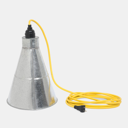 Fabien Cappello Galvanized Tin Lamp (Lámpara #3)