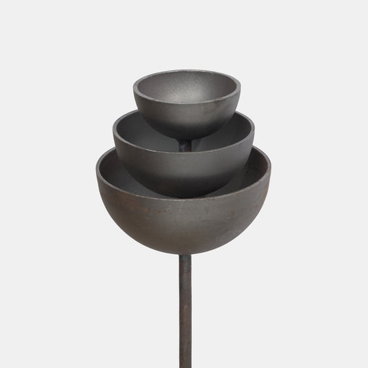 English Metal Fountain Rain Catcher