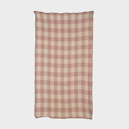 French Linen Kitchen Towel in Gingham