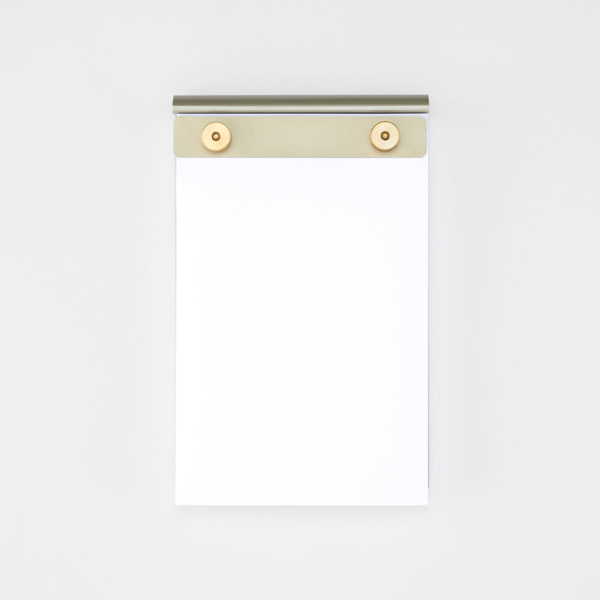 French Desk Pad — Brass Details & Blank Pages