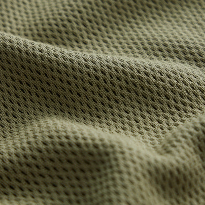 Todd Snyder x Gardenheir Cotton Mesh long Sleeve Shirt in Sage