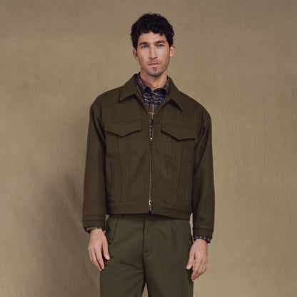 Wool Ranger Jacket in Drab Olive