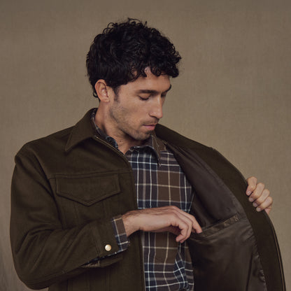 Wool Ranger Jacket in Drab Olive