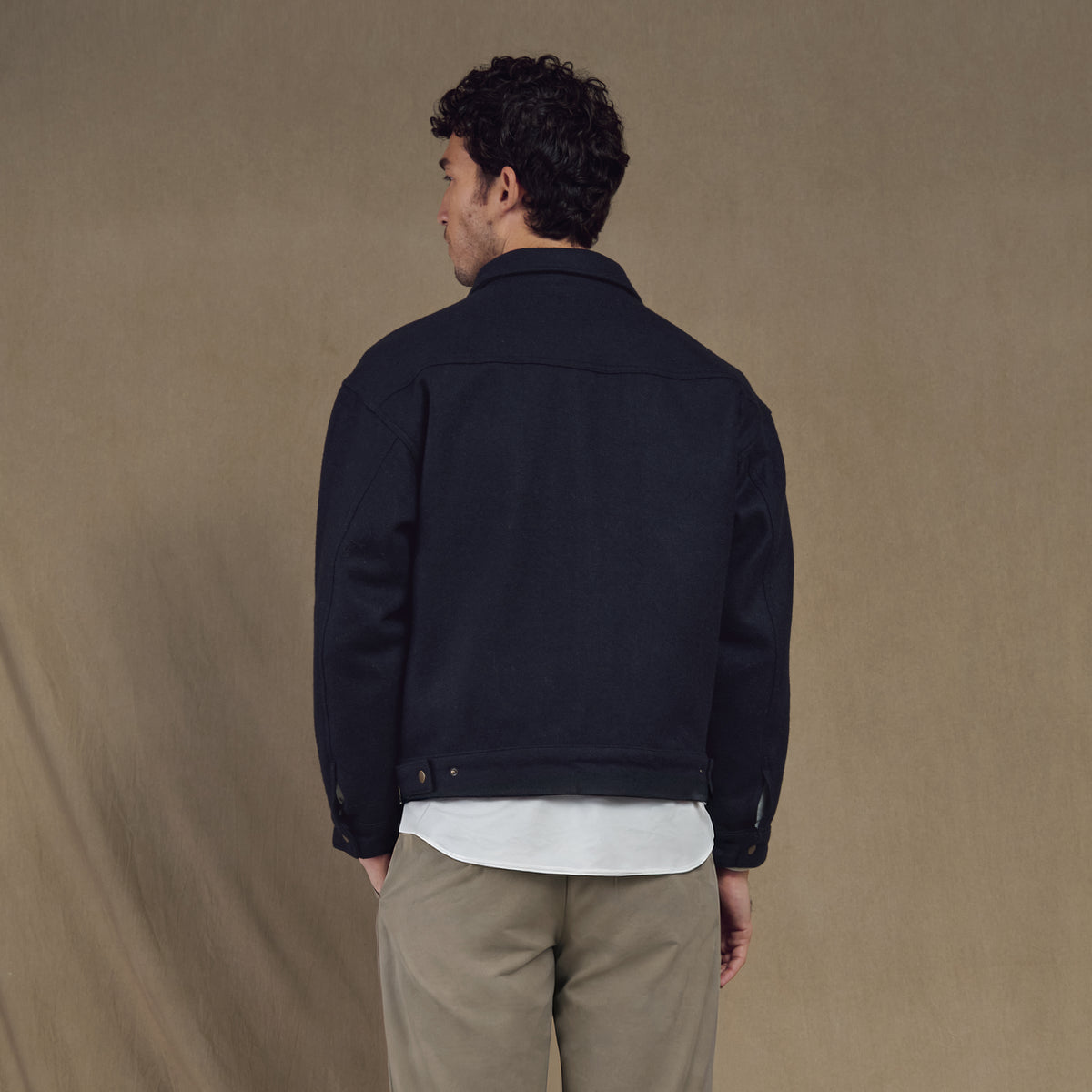 Wool Ranger Jacket in Navy