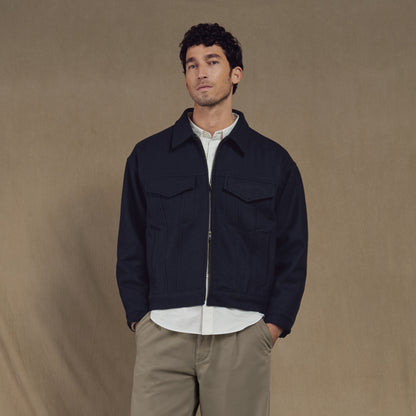 Wool Ranger Jacket in Navy