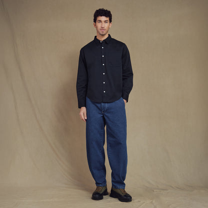 Cotton Classic Work Shirt in Midnight