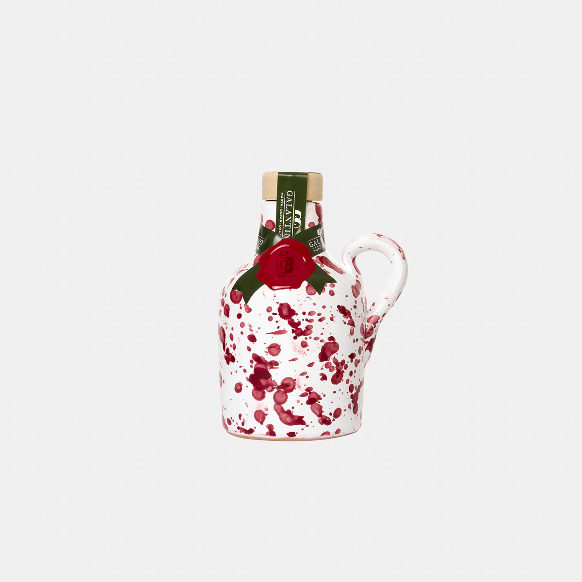 Italian Extra Virgin Olive Oil in Hand Painted Ceramic Jar