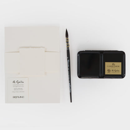 A. Gallo x Gardenheir Terra Botanica Watercolor Pans Set x 12 colors
