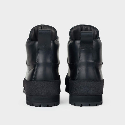 Calfskin Gardening Boots in Black