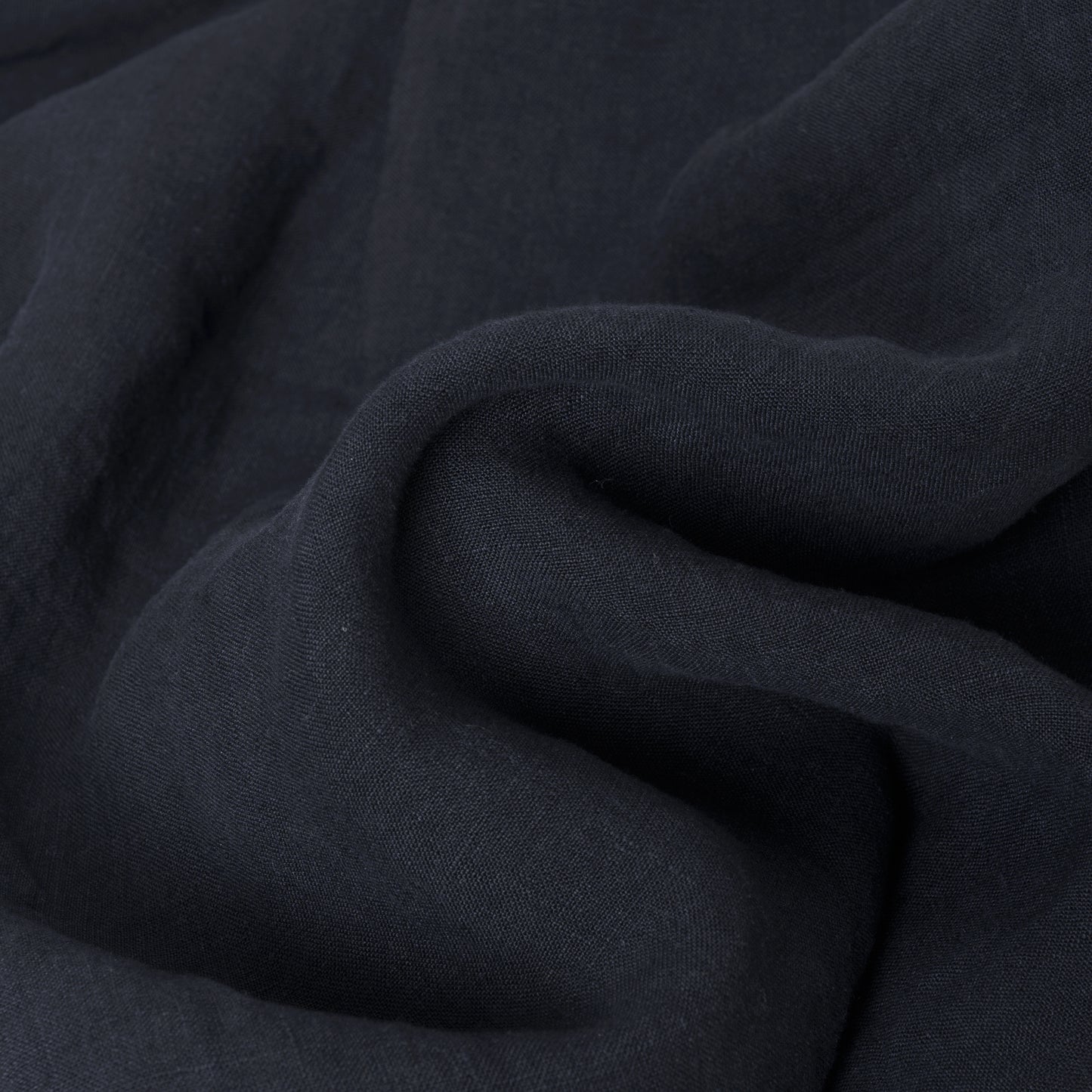 Washed Linen Relaxed Short in Ink