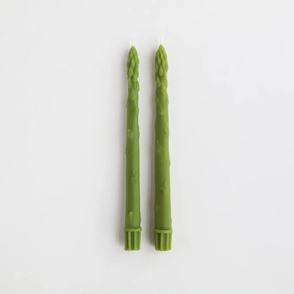 Asparagus Taper Candles