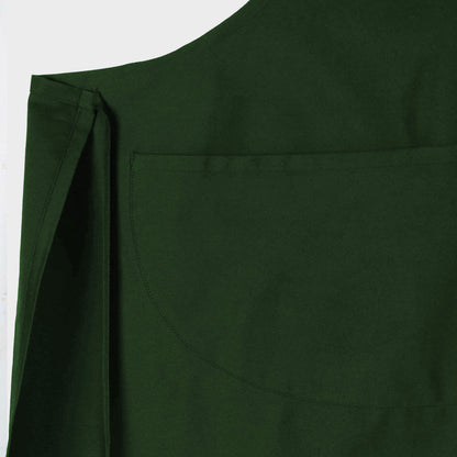 Le Laboureur French Cotton Apron in Green