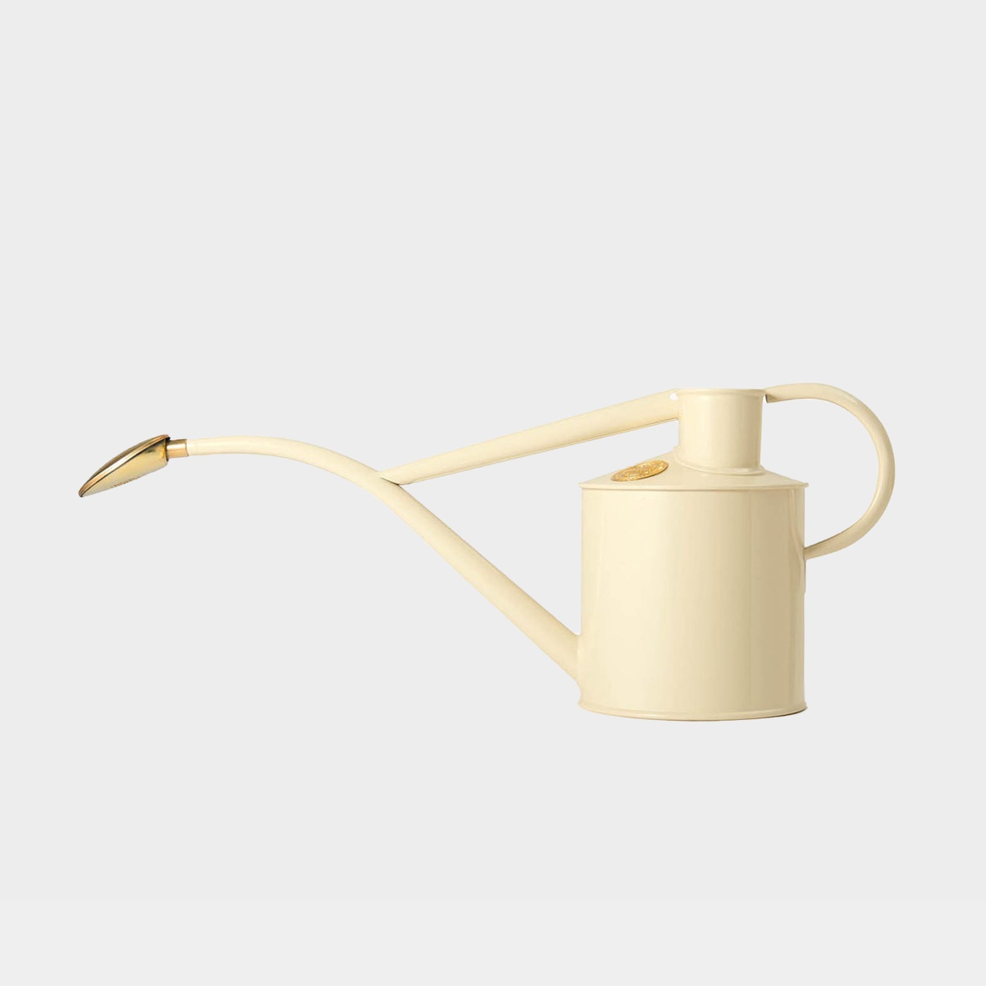 Haws England 1 Liter Metal Watering Can in Ivory