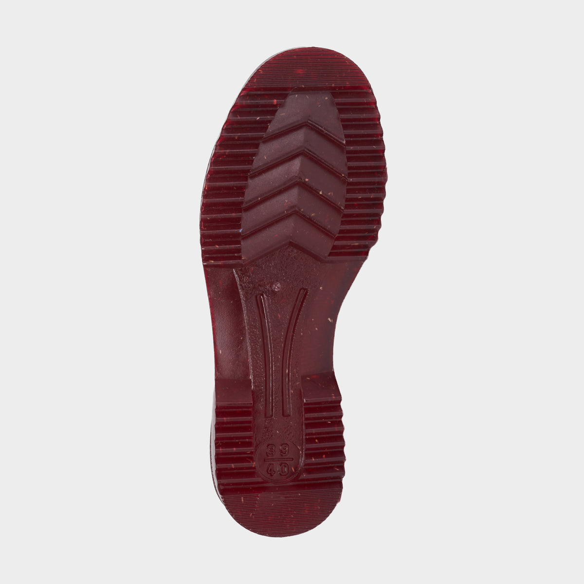 French Recycled Hemp Garden Clogs in Jam