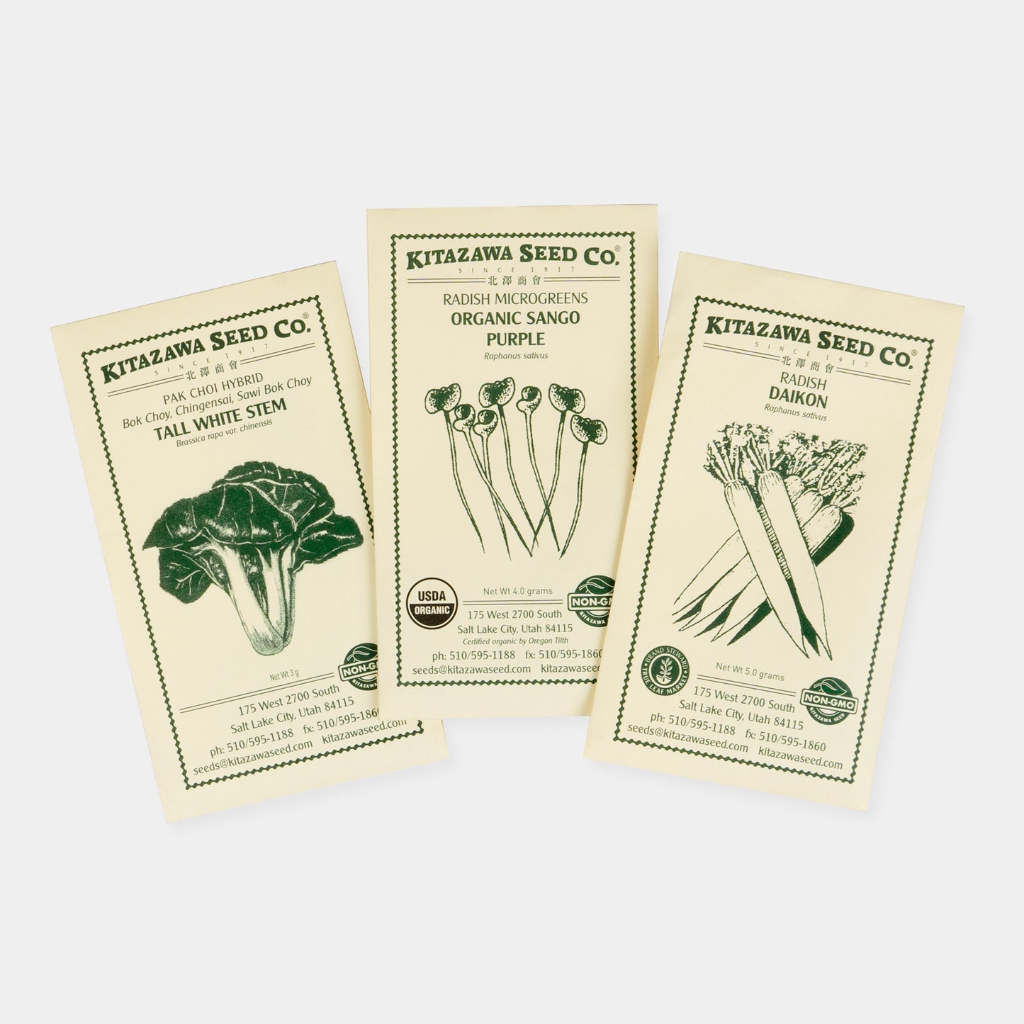 Kitazawa Microgreens Seed Collection Set